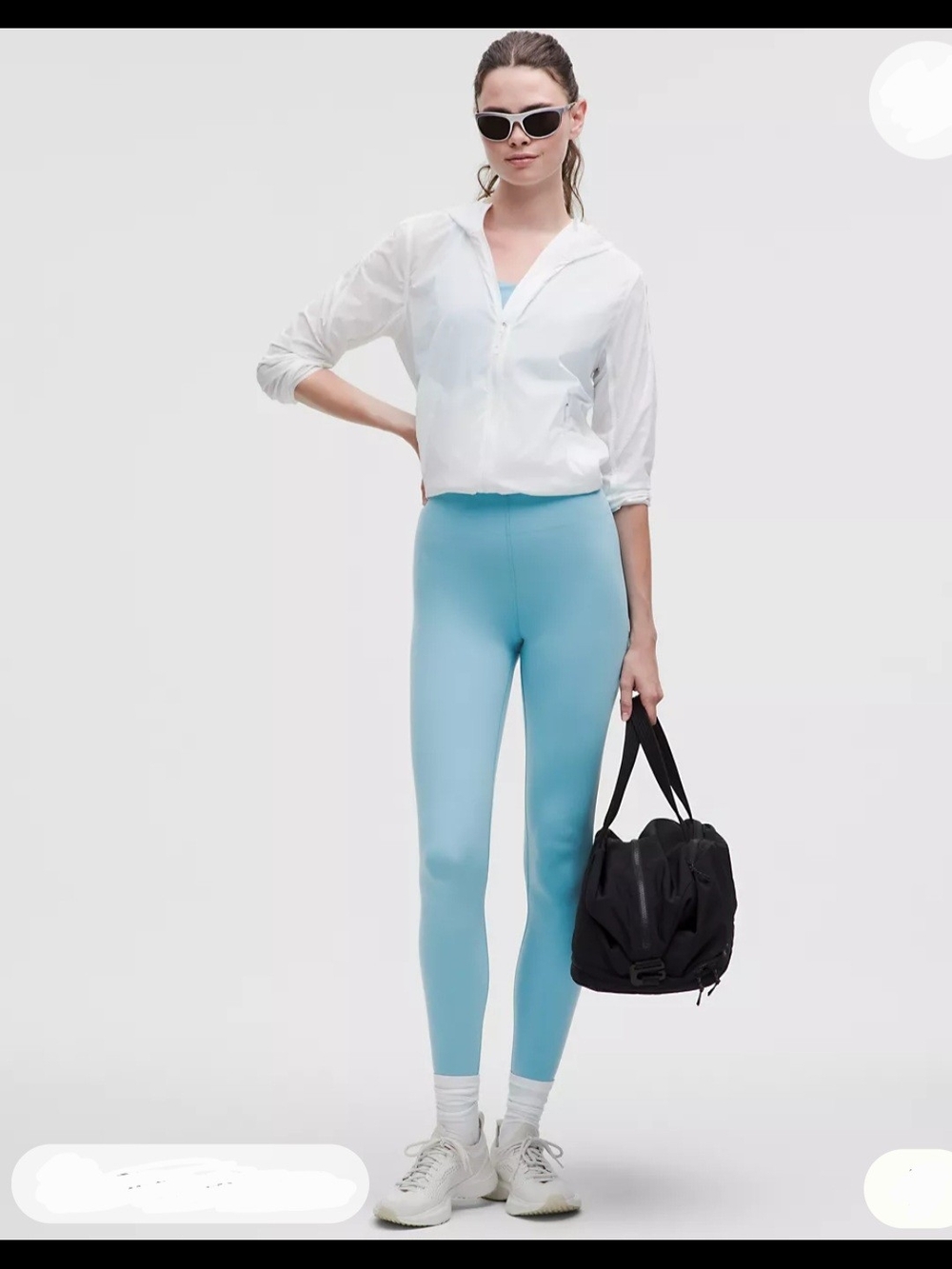 lululemon athletica Sky Blue High-Rise Leggings